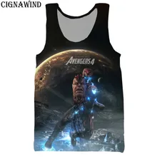 Новое поступление, Мстители из фильма, эндгейм, Железный человек, Тони Старк, жилет для мужчин/женщин, 3d принт, жилет, Harajuku стиль, бодибилдинг, уличная одежда, топы