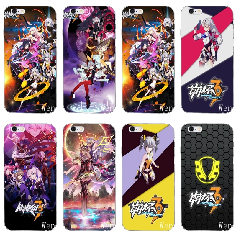

Soft Silicone Phone Case honkai impact 3rd For Xiaomi Redmi Note 7 6 5 5A 4 3 pro S2 5 plus 6A 4A 4x Pocophone F1