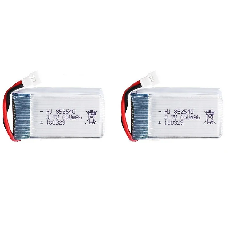 USB Charger set 5pcs 3.7V 650mAh Drone Rechargeable Li-polymer Battery 802540