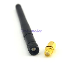 5 шт./лот WI-FI Omni Телевизионные антенны 3dbi SMA Мужской беспроводной маршрутизатор+ RP SMA разъем для SMA разъем адаптера