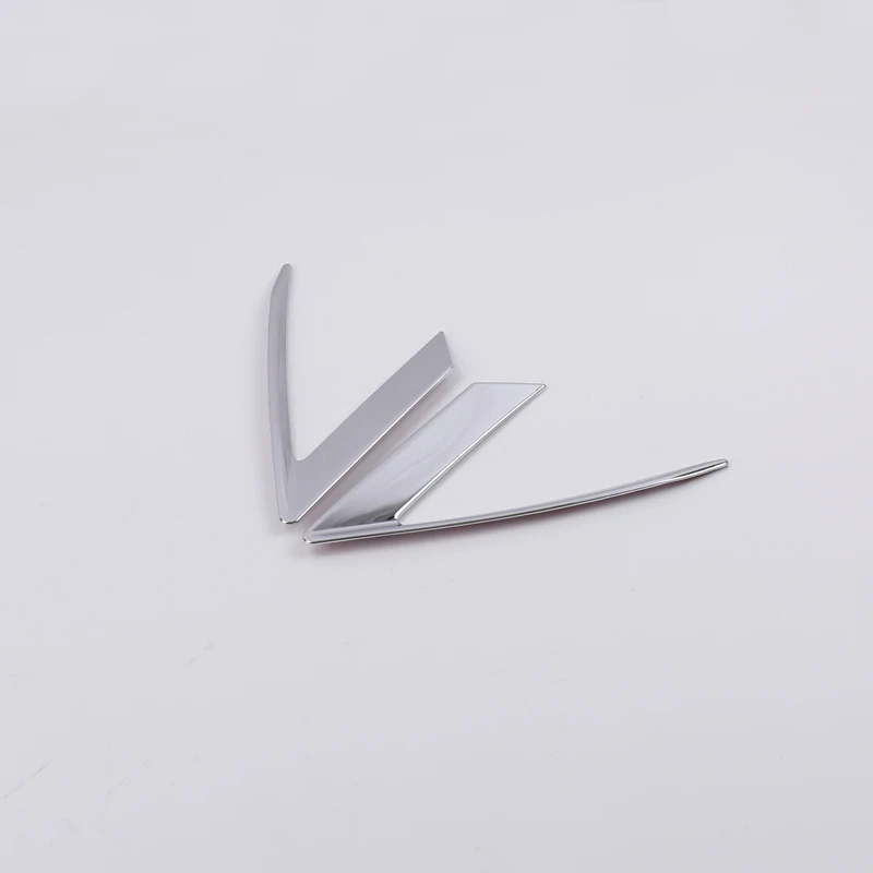 Car Styling ABS Chrome Exterior Front Head Light Eyebrow Cover Trim 2pcs For Cadillac XT5 2016-2019 Auto Accessory Car Styling ABS Chrome Exterior Front Head Light Eyebrow Cover Trim 2pcs For Cadillac XT5 2016-2019 Auto Accessory