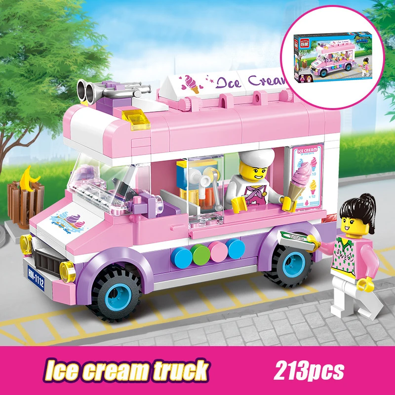 1112 213pcs Girl's Dream Town Constructor Model Kit Blocks Compatible LEGO Bricks Toys for Boys Girls Children Modeling 1112 213pcs Girl's Dream Town Constructor Model Kit Blocks Compatible LEGO Bricks Toys for Boys Girls Children Modeling