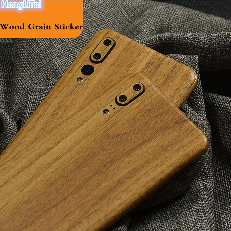 

Luxury Wood Grain Skins Wrap Skin Cellphone back paste Protective Film Sticker For Huawei P20/P20 Pro/P20 Lite/P30 Pro/P30 Lite