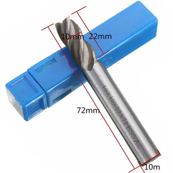 

4/6/8/10/12mm HSS CNC 4 Flute Straight Shank End Milling Cutter Drill Bit Tools
