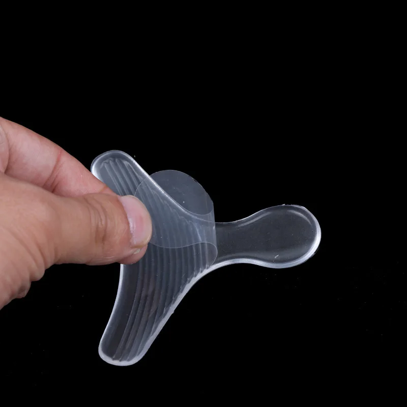Self-Adhesive Silicone Gel Heel Cushion Rearfoot Invisible Silica Gel Stickers Foot Care Shoe Pads Shoe Insoles For Shoes HG-003