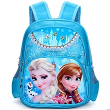 Школьные сумки для девочек, школьные сумки с принцессой Эльзой, детский рюкзак с рисунком из мультфильма, детская школьная сумка, Mochila Infantil