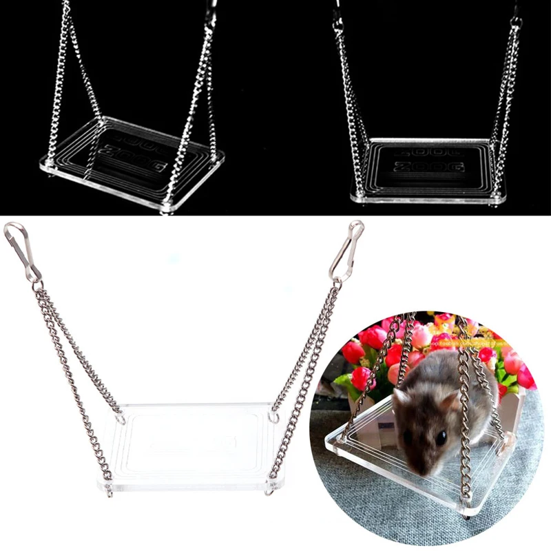 Small Animals Product Hamster Hanging Chain Swing Hanging Bed Hamster