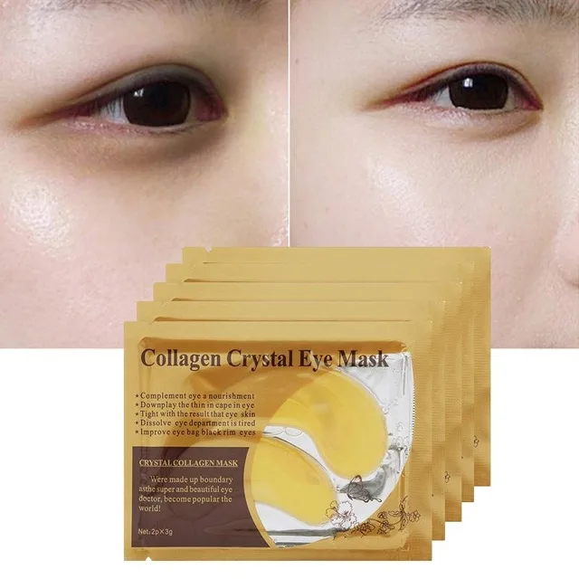 

New Women Girls Eye Masks Eye Tools Anti-aging Crystal Collagen Eye Patches Anti-Wrinkle Remove Black Eye