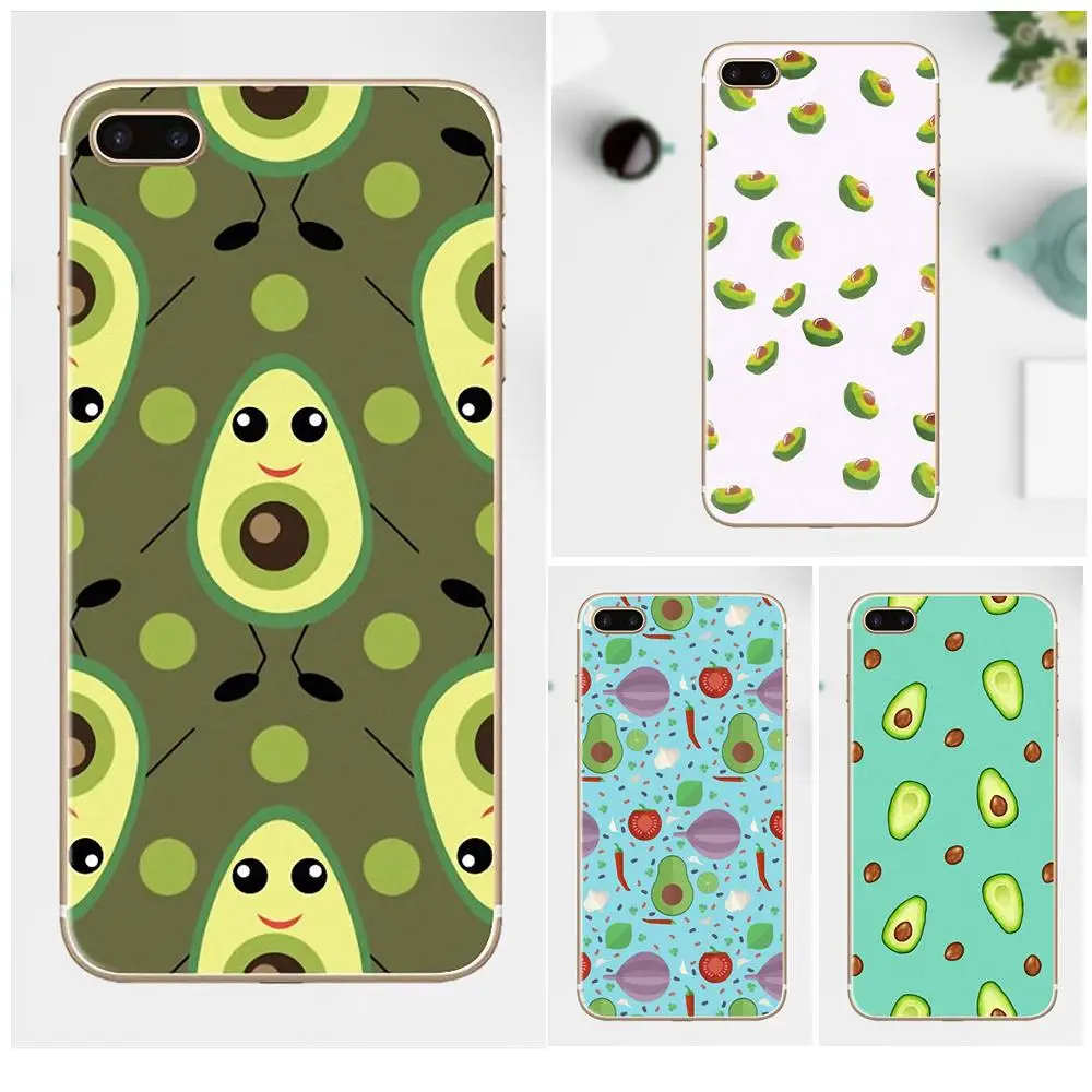 Diy Painted Beautiful Phone Case Avocado Fruit For Xiaomi Redmi 5 4A 3 3S Pro Mi4 Mi4i Mi4C Mi5