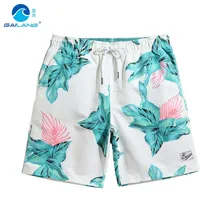 Gailang пары Beach Surf Praia бермуды siwmming стволы мужчин купальники пот с цветочным принтом путешествие plavk эластичные штаны