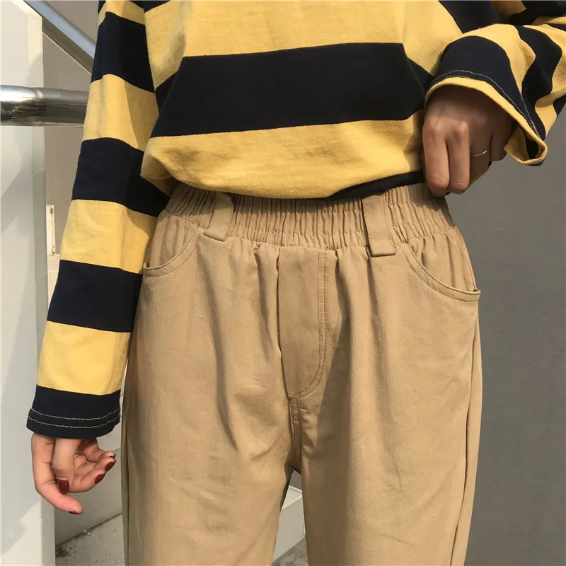 ZADORIN Harajuku Summer Straight Cargo Pants Women Cotton Black High Waist Wide Leg Harem Pants Casual Trousers pantalon femme ZADORIN Harajuku Summer Straight Cargo Pants Women Cotton Black High Waist Wide Leg Harem Pants Casual Trousers pantalon femme