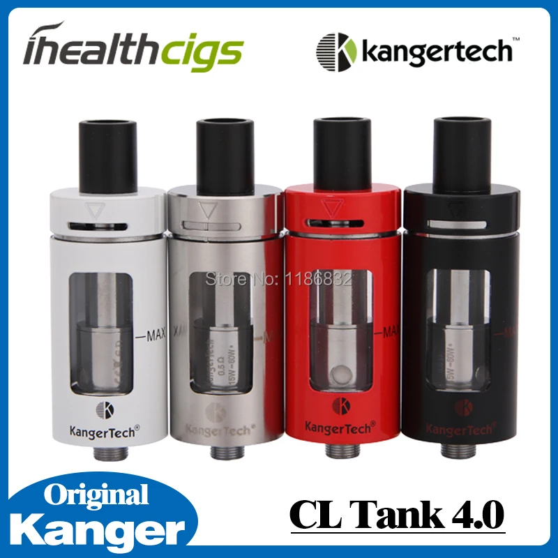 

100% Original Kanger CLTANK Top-filling Single Air Flow Hole 2ml 4ml Capacity Sub Ohm Tank