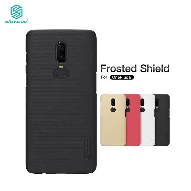 OnePlus 6T Case Nillkin Frosted Shield Plastic Back Cover Case for ... OnePlus 6T Case Nillkin Frosted Shield Plastic Back Cover Case for ...