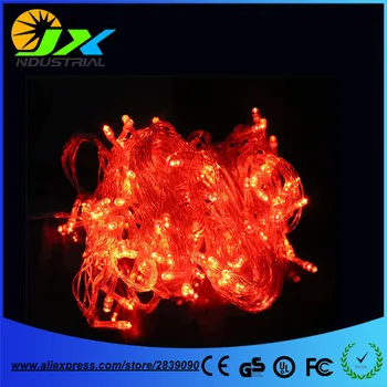 

High quality 100M 600 LEDs 220V led string light waterproof IP65 Outdoor Multicolor Christmas Wedding Party Lights