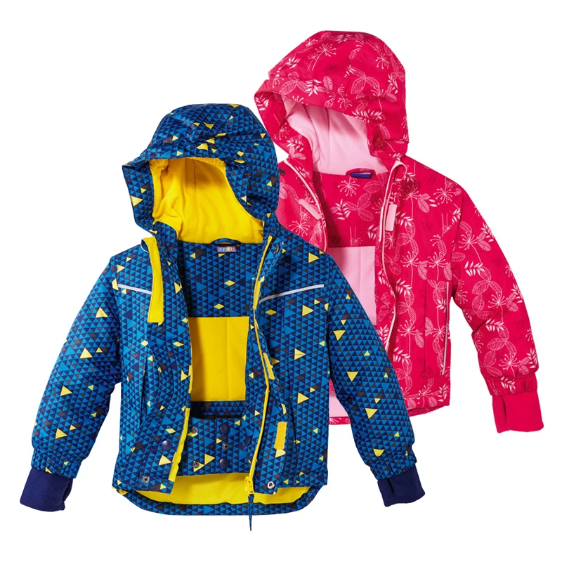 

Dollplus Kids Boys Ski Jacket Children Boys Girl Snow Coats Jacket Outdoor Windproof Waterproof Warm Autumn Winter Thicken