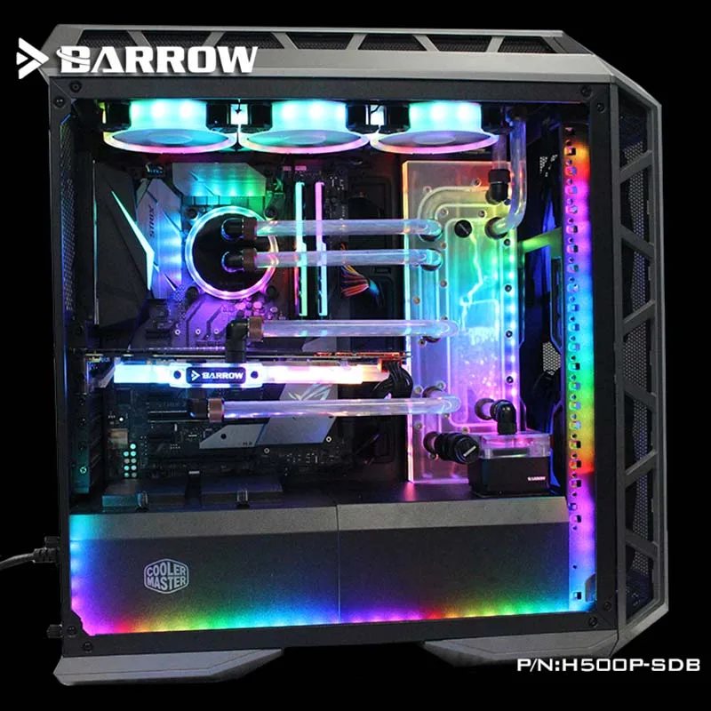 #^Special Price Barrow waterway plate for Cooler Master H500P case LRC2.0 water cooler Building water channel integrated board #^Special Price Barrow waterway plate for Cooler Master H500P case LRC2.0 water cooler Building water channel integrated board