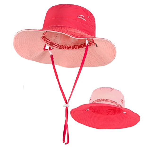 Pink Уличная UPF 50+ шляпа Boonie лето, защита от солнца шапки для мужчин/женщин широкополый удобный упакованный шляпа Boonie для рыбалки пеших прогулок - Цвет: Pink