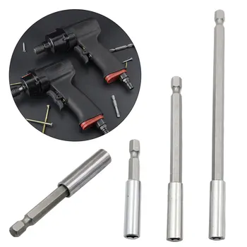 

Hex Magnetic Screwdriver Bit Holder 60/75/100/150mm Quick Change Extension Tip Bar 1/4" Tools Holder Tool Drill Bits