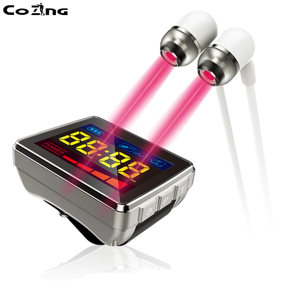Healthcare watch medical laser tinnitus high blood pressure control cold laser hemodynamic metabolic physical therapy equipment Healthcare watch medical laser tinnitus high blood pressure control cold laser hemodynamic metabolic physical therapy equipment