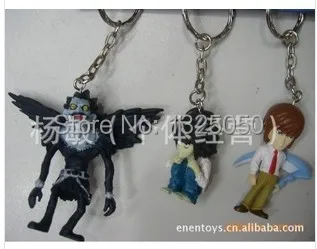 japanese anime Death Note L figure toy doll Keychain high qualtity Christmas gifts 4-6cm 3pcs/lot free shipping | Игрушки и хобби