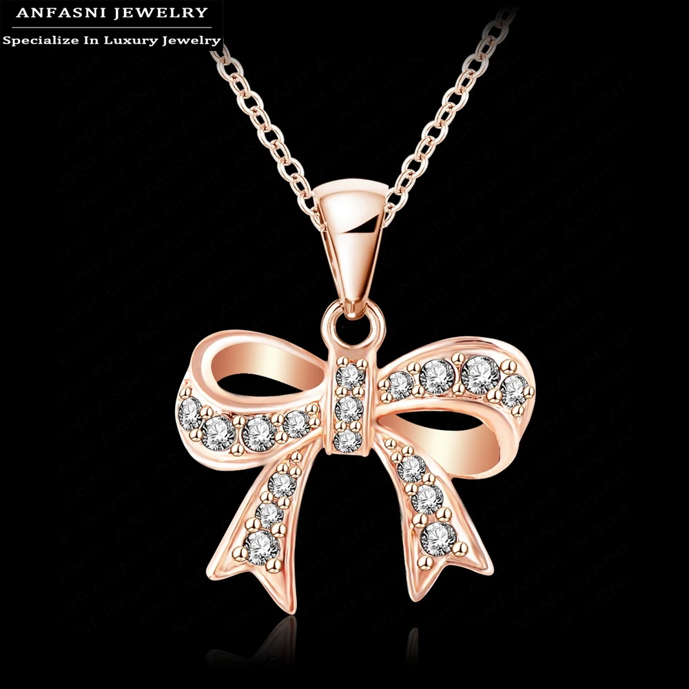 etsy bow necklace