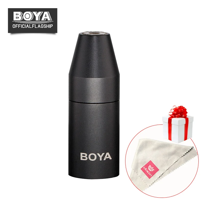 BOYA 35C XLR 3 5 мм (TRS) mini Jack Female микрофон адаптер контактный разъем для видеокамеры