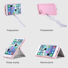 

Exquisite self-timer mobile phone shell with telescopic bracket for Apple 6/7plus self-timer artifact Bluetooth iphone8
