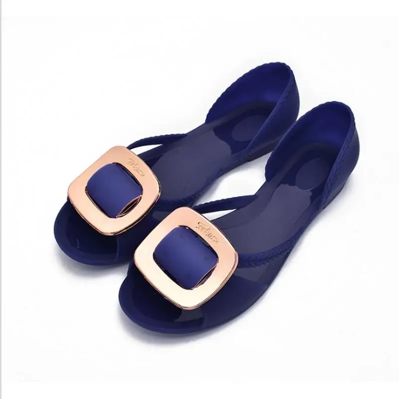 flat sandals with heel covered