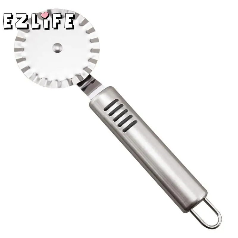 Small Size Pizza & Wheels Stainless Steel Fluted Blade Pizza Roulette GF465 Small Size Pizza & Wheels Stainless Steel Fluted Blade Pizza Roulette GF465
