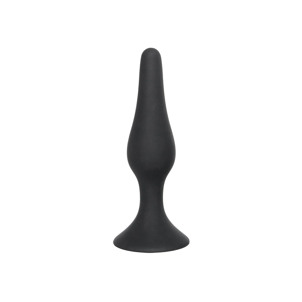 IKOKY Black Butt Plug for Beginner Erotic Toys Silicone Anal Plug Adult Products Anal Sex Toys for Men Women Prostate Massager 5