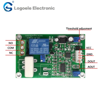 

High quality DC 35A current detection sensor overcurrent short circuit protection detection module WCS2720 2705 1800 1700