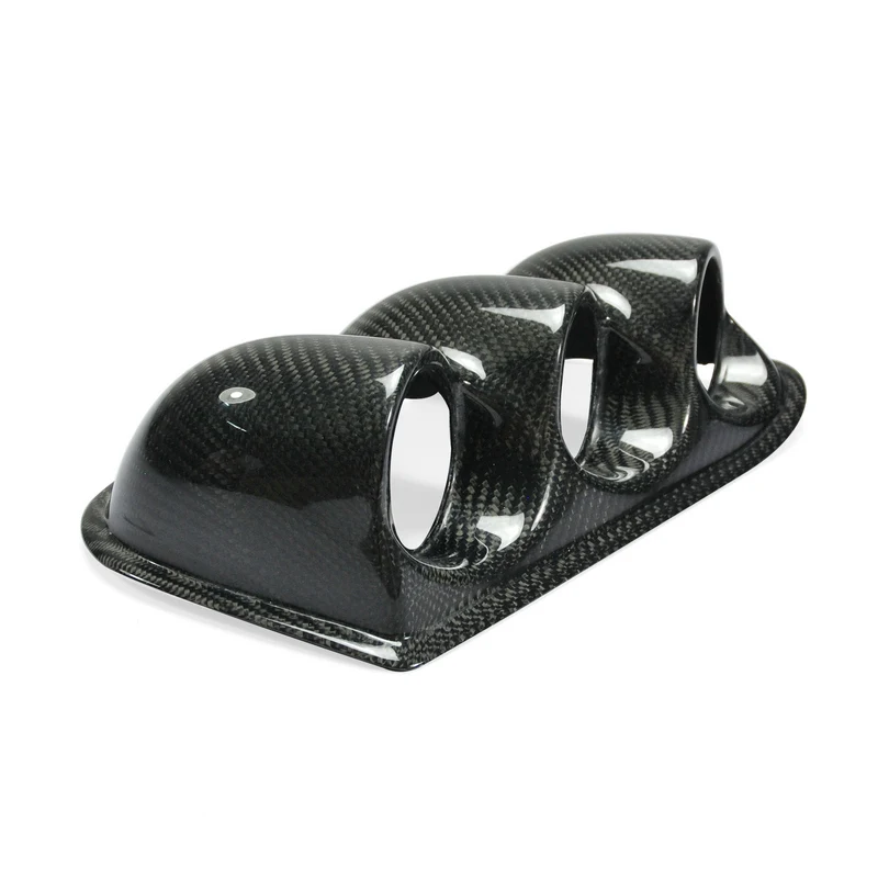 CF Mitsubishi Evolution 7 8 9 Dash Triple Gauge Pod (RHD) (60mm) (6)