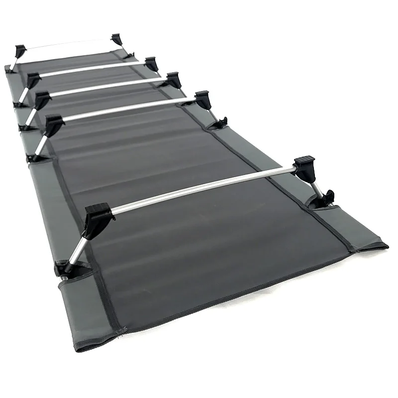 HOT! Camping Mat Ultralight Sturdy Comfortable Portable Single Folding Camp Bed Cot Sleeping Outdoor With Aluminium Frame HOT! Camping Mat Ultralight Sturdy Comfortable Portable Single Folding Camp Bed Cot Sleeping Outdoor With Aluminium Frame