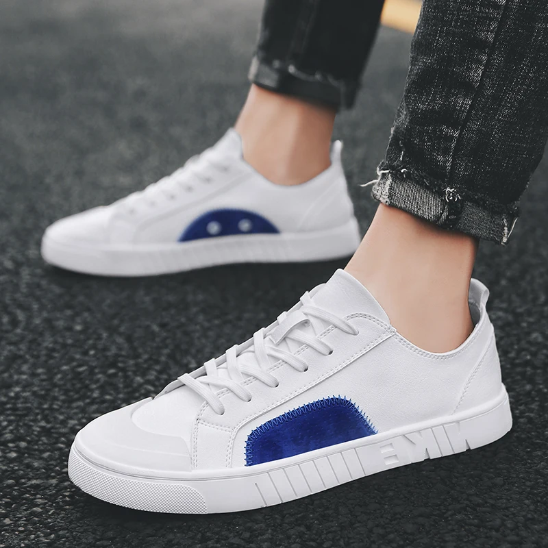 

2019 Men Sneaker Skateboard Designer Sports Shoes Men Sneakers Young Student Low-top Flat Walking Casual Comfortable Trainers