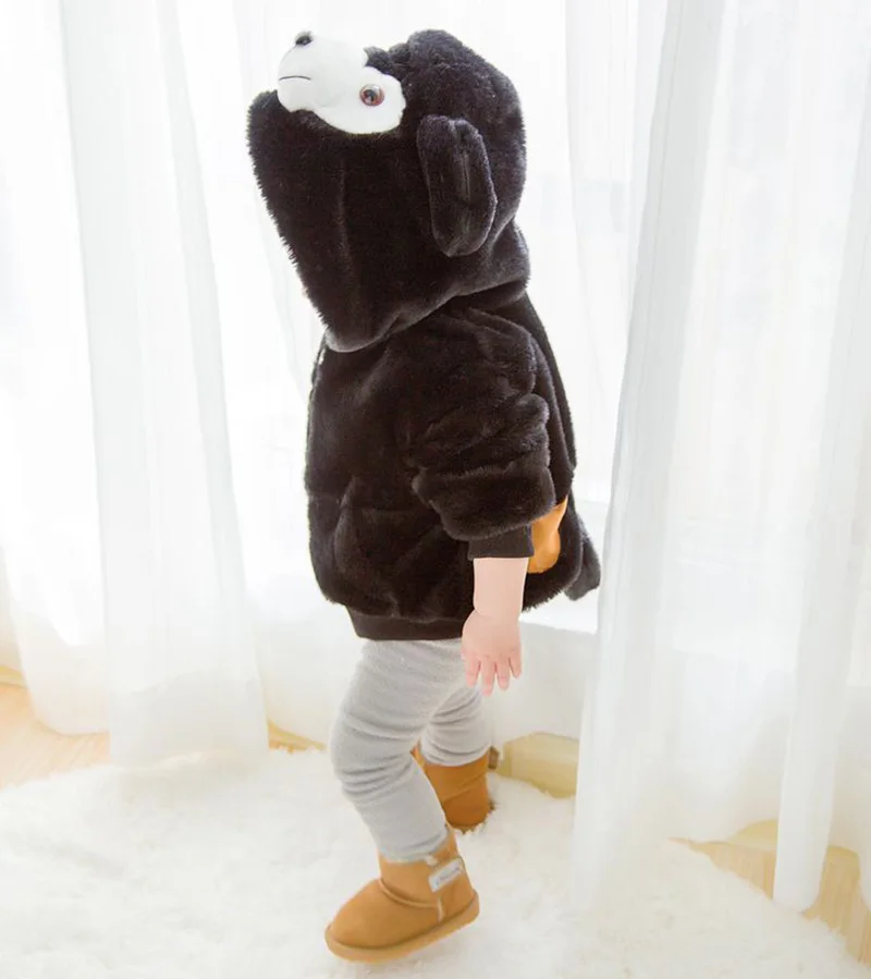 Winter warm baby hooded jackets for boys girls cotton jackets newborns baby coats infant clothes kids outwear (2)