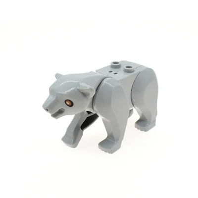 Single Sale Panther Snow Leopard Camel Puma Concolor Legoingly Mountain Lion Jungle Animal Building Blocks Set Model Bricks Toys