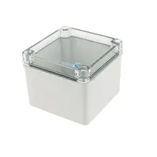 125 мм x 125 мм x 100 мм прозрачная Крышка герметичная коробка водонепроницаемая распределительная коробка корпус