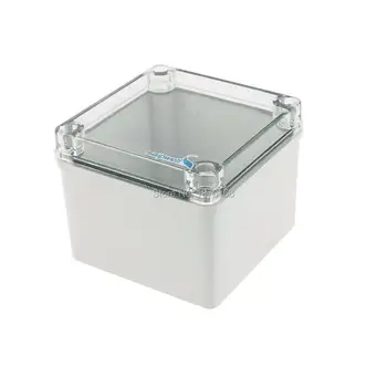 

125mmx125mmx100mm Transparent Cover Sealed Box Waterproof Junction Box Enclosure