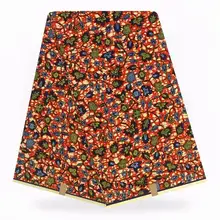 Хлопковая ткань цены, африканская вощеная ткань принтом, печатная хлопковая ткань продается 6 ярдов DF-385