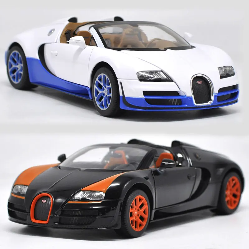 

HOMMAT Simulation 1/18 Bugatti Veyron Grand Sport Vitesse Car Model Alloy Metal Diecast 1:18 Model Cars Collection Gift For Boys