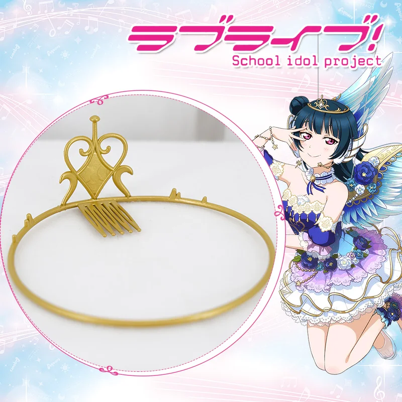 Love Live Sunshine Aqours Angel Awake Idolized Cosplay Crown Headwear Accessory Love Live