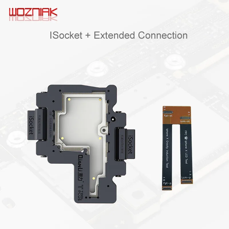 WOZNIAK QIANLI iSocket для iPhone x xs/xs max материнская плата тестовая арматура IPHONEX двухслойная