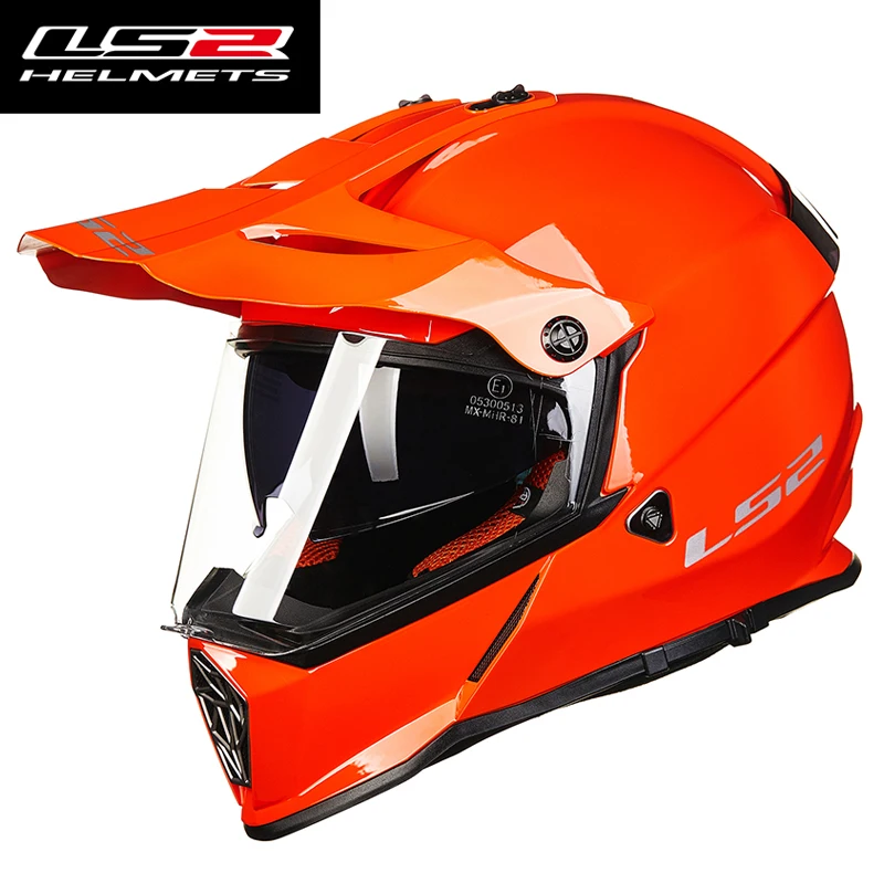 LS2 шлем для мотокросса, Внедорожный гоночный шлем, шлем для мотокросса, мотоциклетный шлем для квадроцикла, мотоциклетный шлем MX436