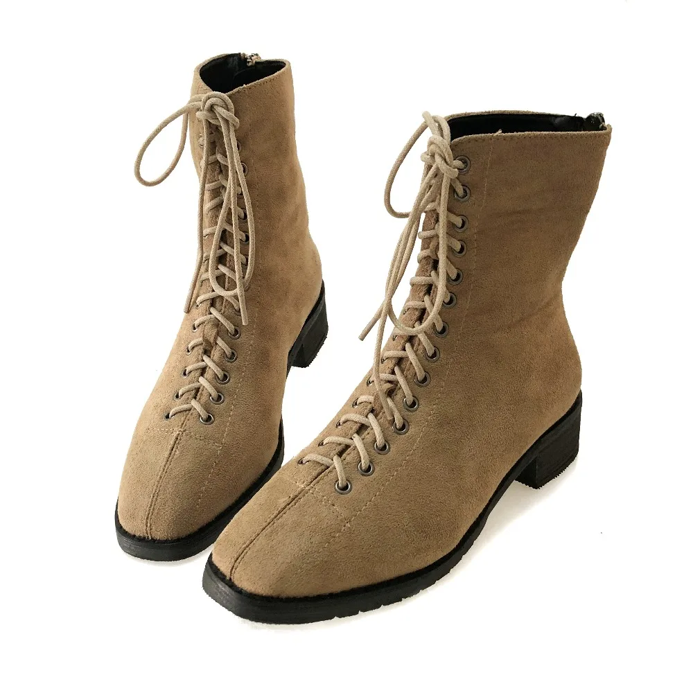 fashion high quality martin boots leather short martin british casual boots