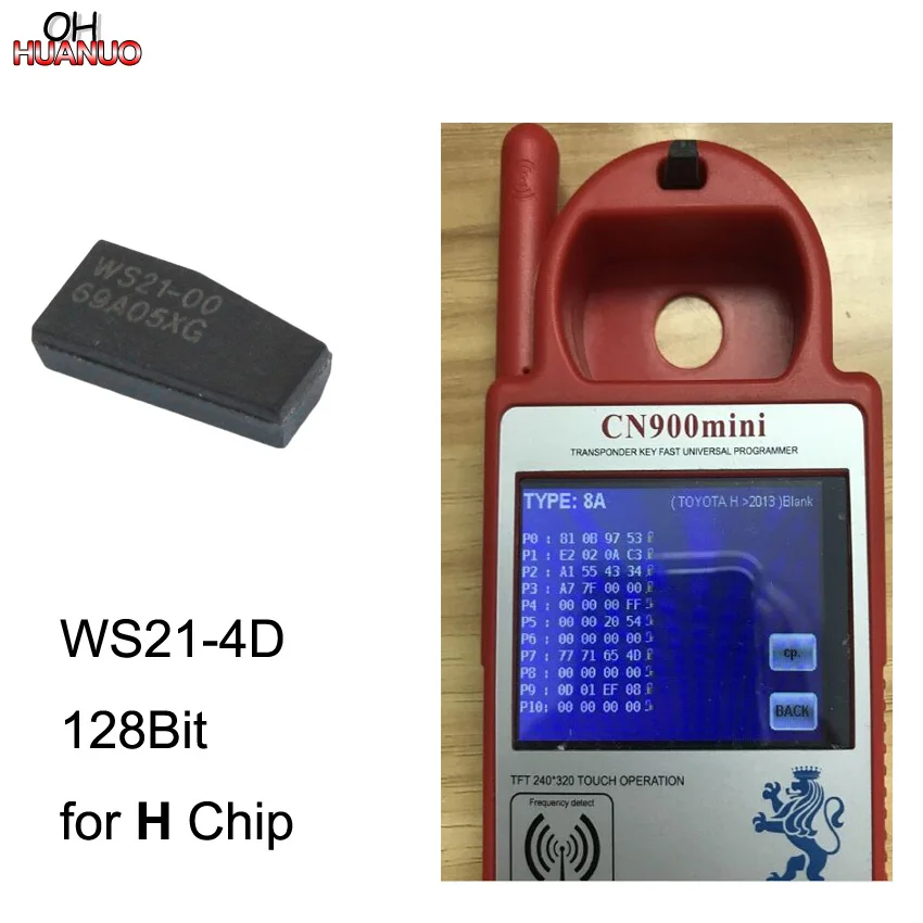 

SALE!!! WS21-4D chip 128bit blank (for H chip) 128 Bit for Toyota Rav4 Camry 2013-2015