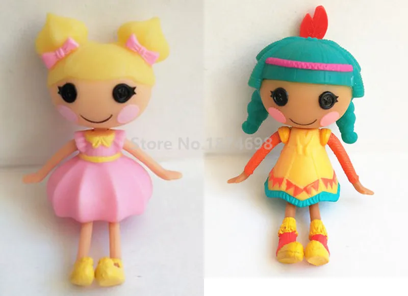 Новые игрушки Мини Lalaloopsy чехол для переноски дом с 6 шт. мини фигурка кукла набор детские игрушки, куклы для девочек рождественские подарки