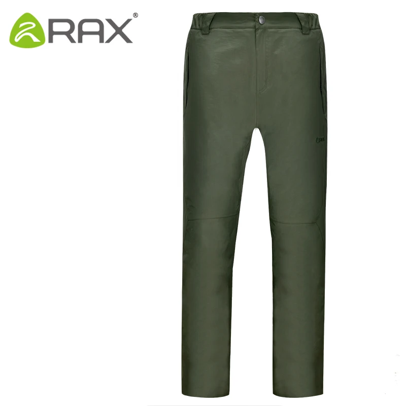 Rax походные брюки мужские ветрозащитные зимние теплые уличные спортивные штаны дышащие альпинистские рыболовные брюки армейские треккинговые брюки