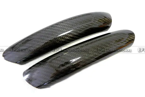 

Car-styling Carbon Fiber Inner Door Handle Glossy Finish Interior Trim Accessories Fibre Garnish Tuning Kit Fit For Audi 2011 A1