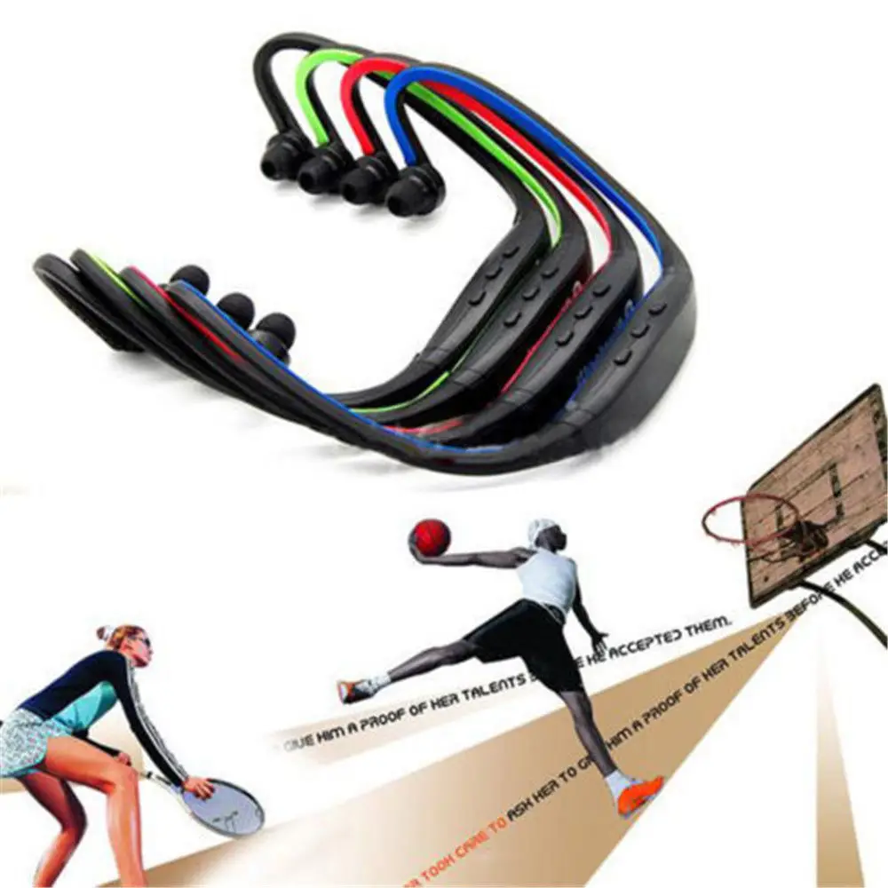

2016 new Sport Wireless Bluetooth 3.0 Earphone Headphones headset for iphone 6/5/4 galaxy S5/S4/3 iOS/Android with microphone