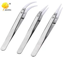 Керамический Пинцет термостойкий Непроводящий корпус из нержавеющей стали многофункциональный комплект ручных инструментов